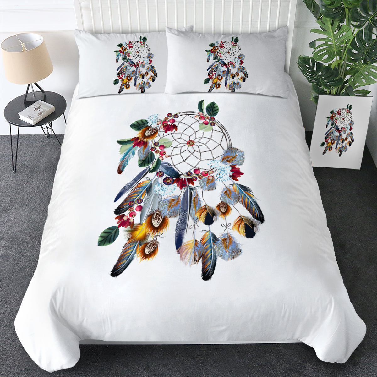 Beautiful Dark Color Dream Catcher Bedding Set Beautiful Dark Color Dream Catcher Bedding Set