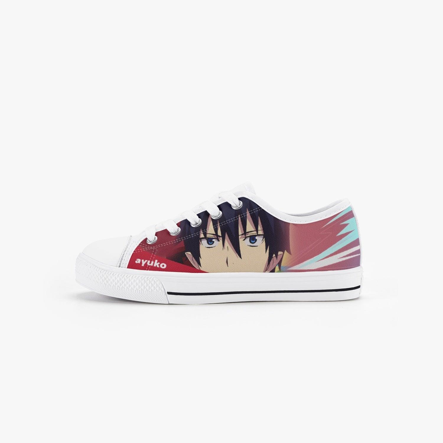 AO No Exorcist Rin Okumura Kids A-Star Low Shoes