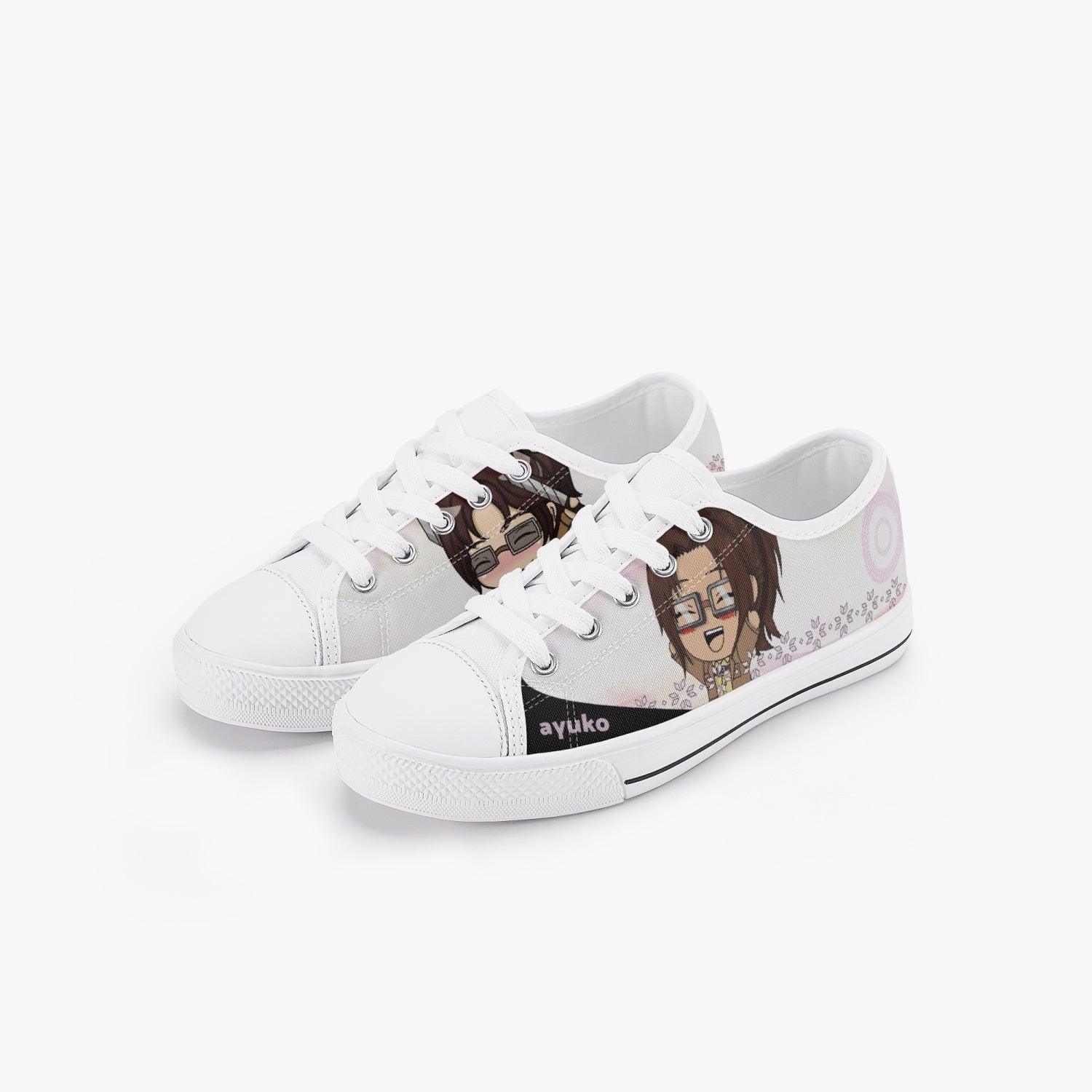 Attack On Titan Hange Zoe Kids A-Star Low Anime Shoes