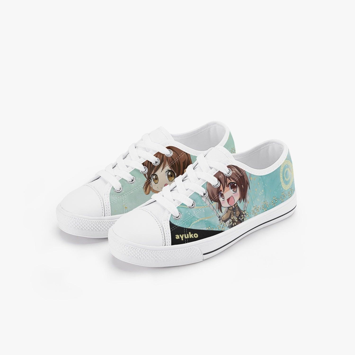 Attack On Titan Sasha Blouse Kids A-Star Low Anime Shoes