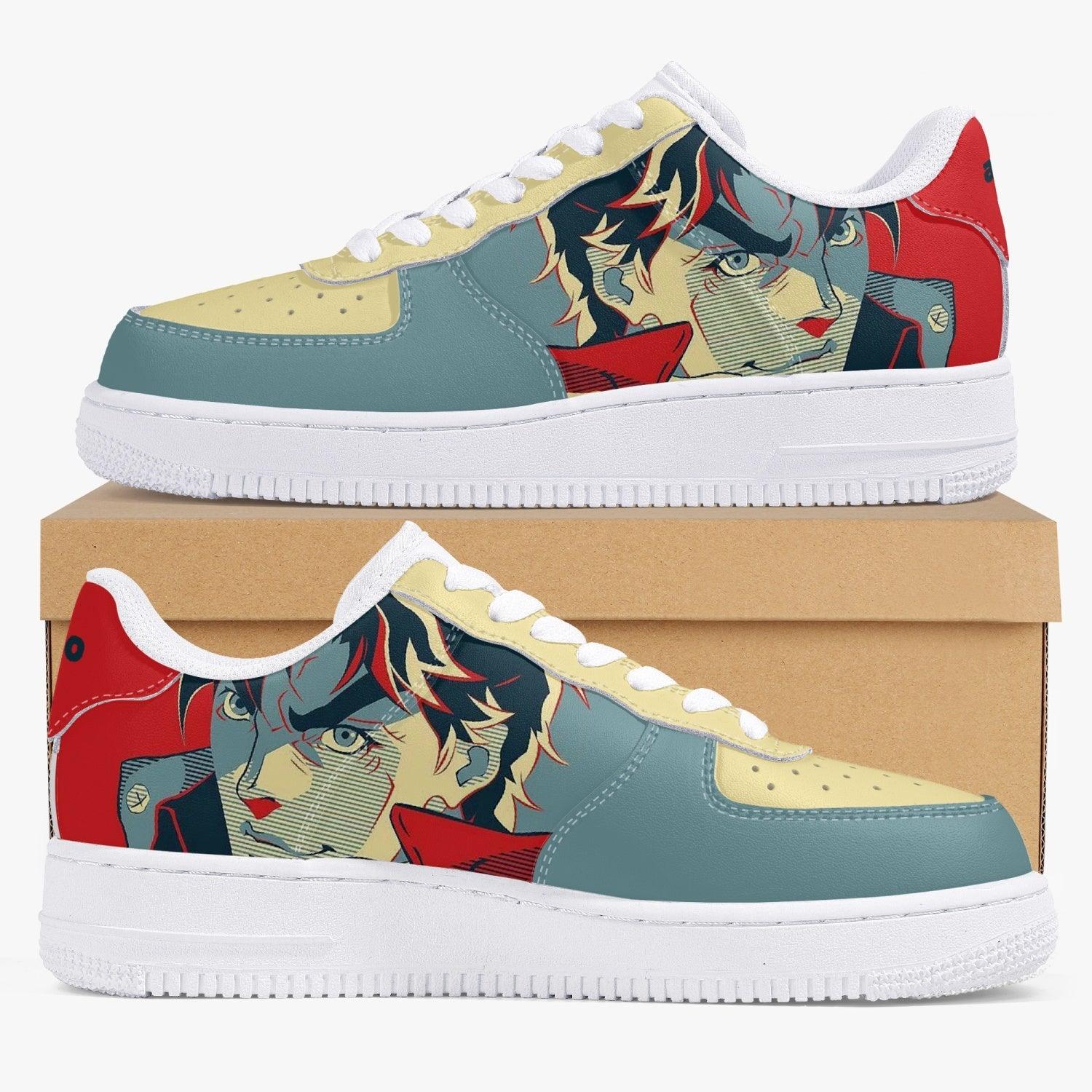 JoJo's Bizarre Adventure Joseph Joestar AF1 Anime Shoes