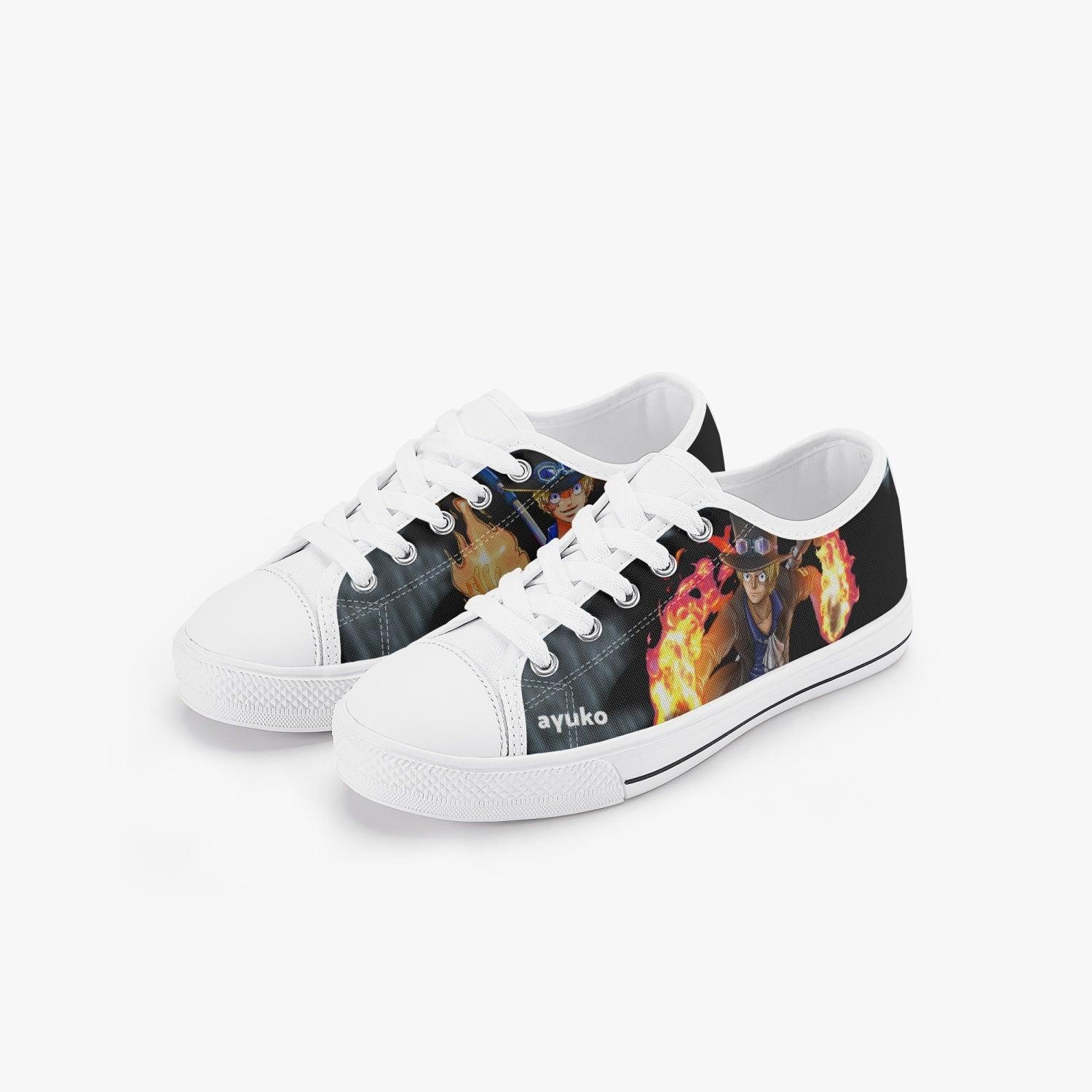 One Piece Sabo Kids A-Star Low Anime Shoes