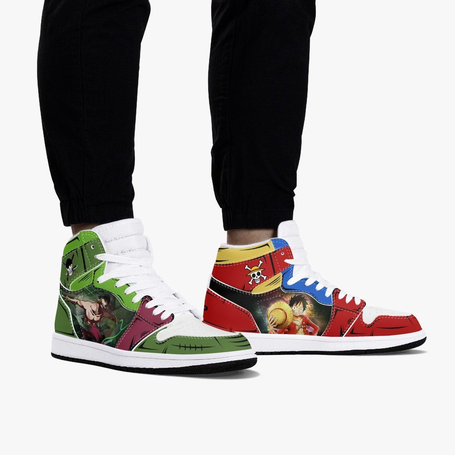 One Piece Zoro And Luffy JD1 Anime Shoes