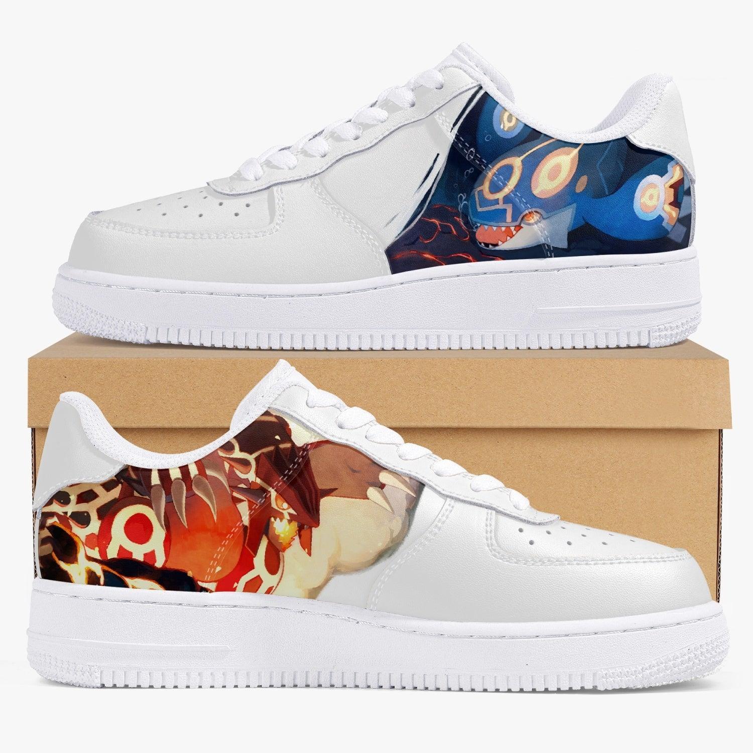 Pokemon Primal Groudon & Kyogre Air F1 Anime Shoes