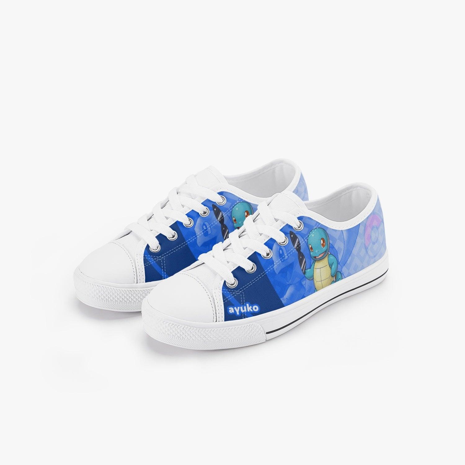Pokemon Squirtle Kids A-Star Low Anime Shoes