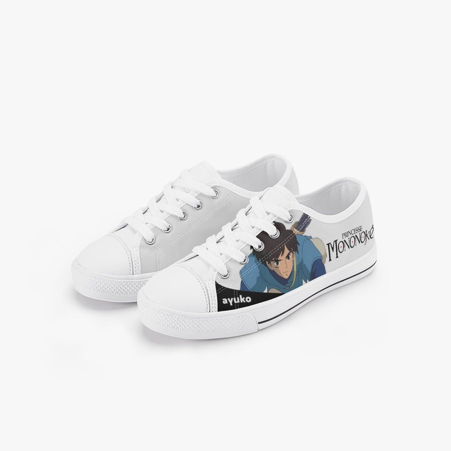 Princess Mononoke Ashitaka Kids A-Star Low Anime Shoes