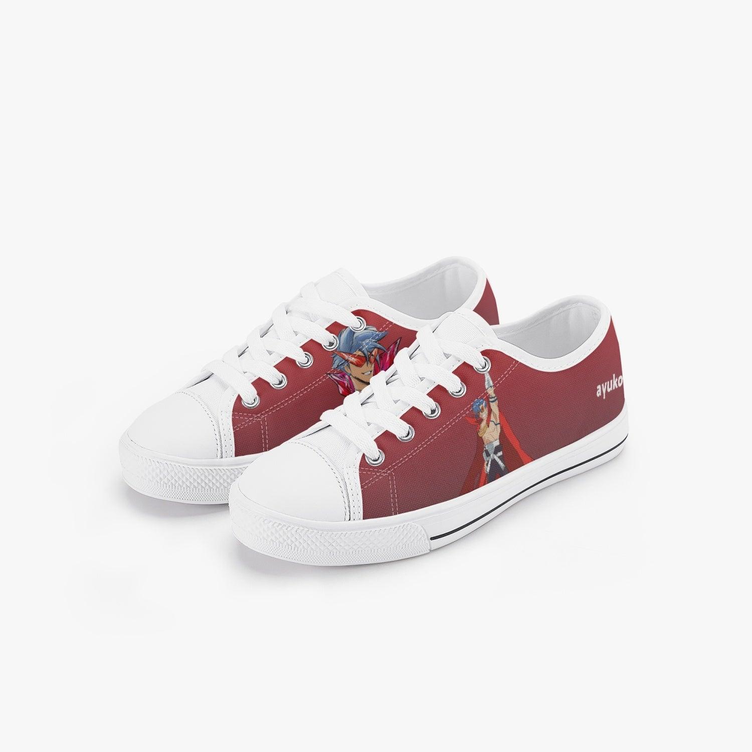 Tengen Toppa Gurren Lagann Kamina Kids A-Star Low Anime Shoes